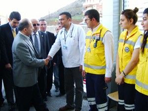 Sağlık Bakanı Akdağ, Hadim'de incelemelerde bulundu