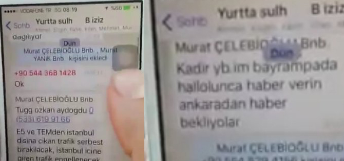 DARBECİLERİN WHATSAPP GÖRÜŞMELERİ