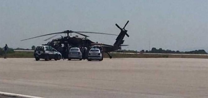 Darbeciler helikopterle Yunanistan'a kaçtı