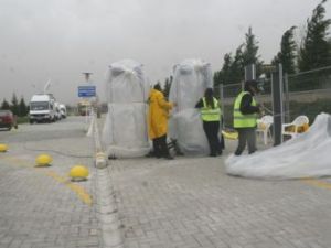 Konya'da Rüzgar Hızı 100 Kilometreyi Buldu