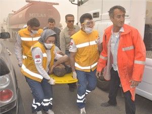 Rüzgar nefes aldırmadı