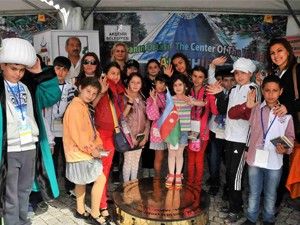 Azerbaycan heyetinden Akşehir standına ziyaret