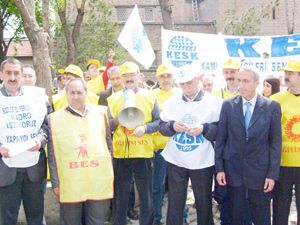 KESK, 1 Mayıs’ı kutladı