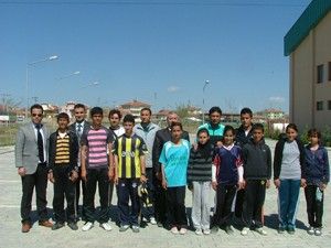 Kulu'da okullar arası kros yarışması yapıldı