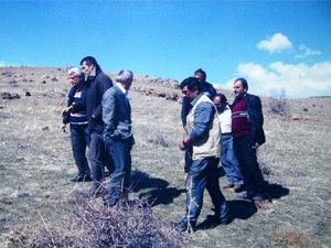 Tekke köyünde gölet heyecanı