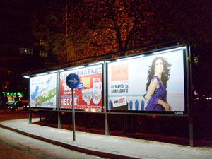 Bu bilboardların elektriği nereden geliyor?