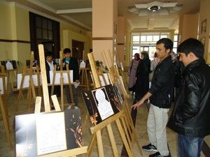 Kırk Hadis Kırk Çizgi sergisi