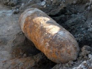 İnşaat temelinden top mermisi çıktı