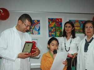 Selçuklu Tıpta şiir ve resim yarışması ödülleri verildi