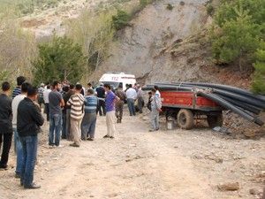 Akşehir'de toprak kayması: 1 ölü