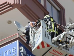 Konya’da İş Yerinde Yangın Paniği