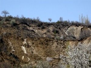 Karaman'da heyelan