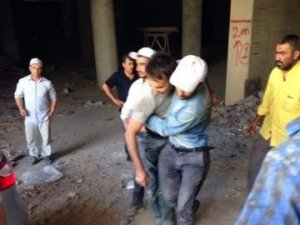 Kulu’da İskeleden Düşen 2 Sıva İşçisi Yaralandı