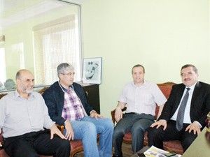 Mürsel Çetinden veda ziyareti