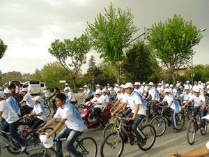 AGD Konya şubesinden ''Sevgi ve kardeşlik bisiklet yürüyüşü''