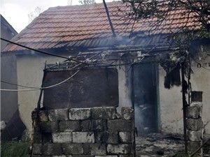 Seydişehir'de ev yangını