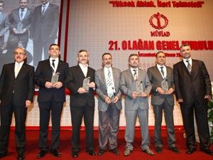 Mehmet Ali Korkmaza MÜSİADdan onur ödülü