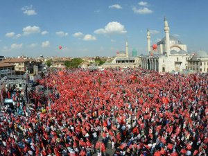 Konya tek yürek ayakta!