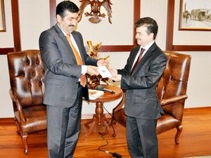 AA'dan Konya Valisi Doğan'a ziyaret