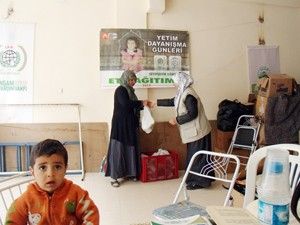 Seydişehir Yardım Gönüllülerinden et dağıtımı