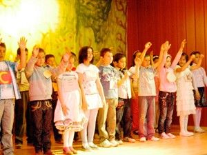 Kulu'da İngilizce program düzenledi