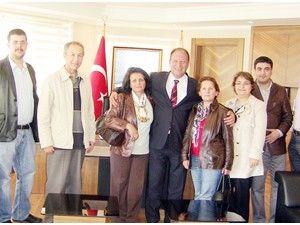 Başkan Oprukçu'yu eczacılar ziyaret etti