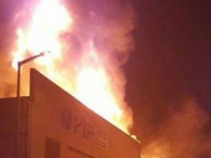 MARSAN'da büyük yangın!