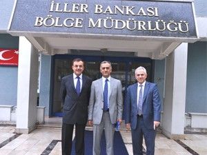 İller Bankası Genel Müdürü Candan Konyayı ziyaret etti