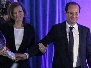 Fransa'da Hollande coşkusu