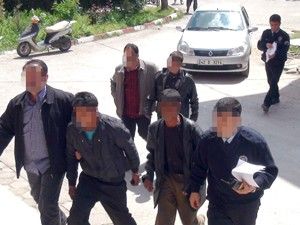 Akşehir'de kablo hırsızlığı girişimine suçüstü