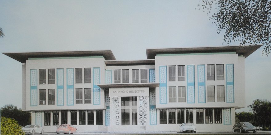 Sarayönü'ne yeni belediye binası