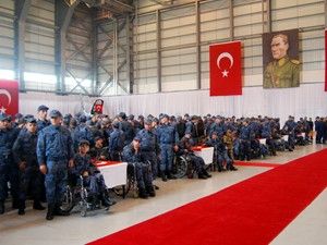 Engellilerin bir günlük askerlik heyecanı