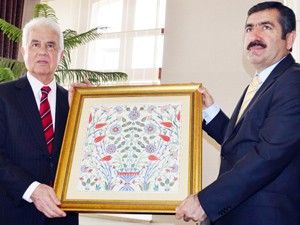 KKTC Cumhurbaşkanı Eroğlu Konya'da