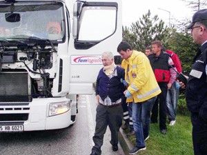 Kuluda trafik kazası: 1 yaralı