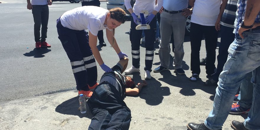 Konya'da trafik kazası: 1 yaralı