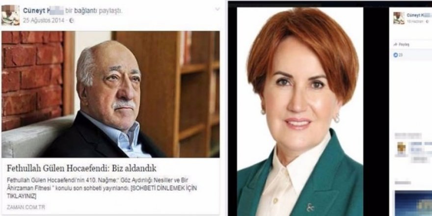 Öz’ü kaçıran FETÖ’cü Akşener’ci çıktı