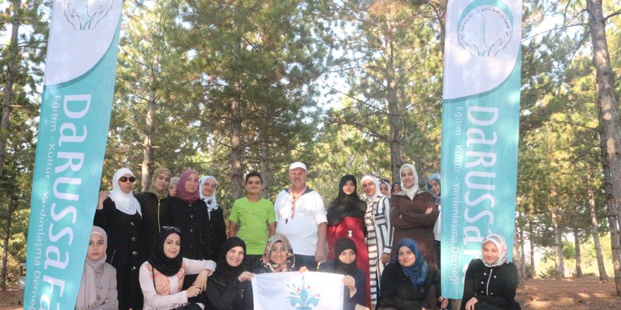 Suriyeli çocuklara izcilik eğitimi