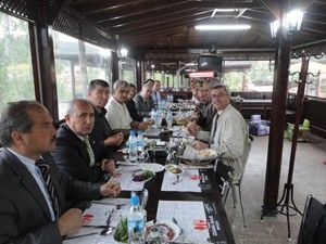 Suyun yöneticileri Bozkırı ziyaret etti