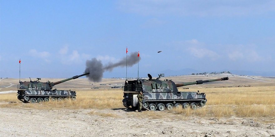 Türkiye IŞİD'i obüslerle vurdu