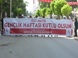 Ereğli'de gençlik yürüyüşü
