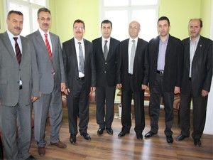Kağnıcı'dan Cemiyete tebrik ziyareti