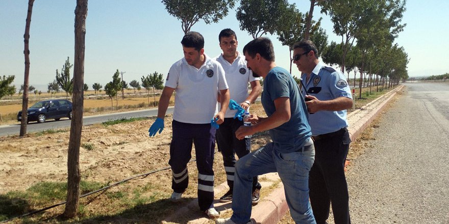 Yolu kesilen müteahhidin 200 bin lirası gasp edildi