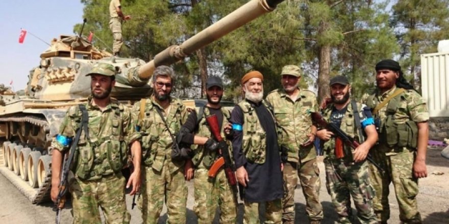 Suriye'deki Türkmen Birlikler Türk tanklarını karşıladı