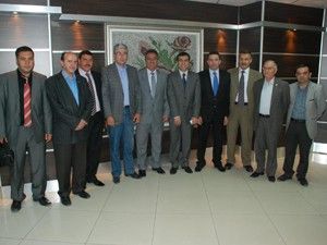 Cemiyetten belediye başkanlarına ziyaret