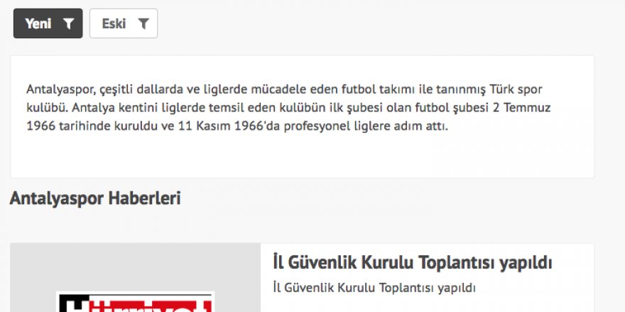 Turizm Şehri Antalya’da Yükselen Değer Futbol ve Yeni Antalyaspor Stadı. Hepsi Güvenilir Haber Merkezi Hurriyet.com.tr’da