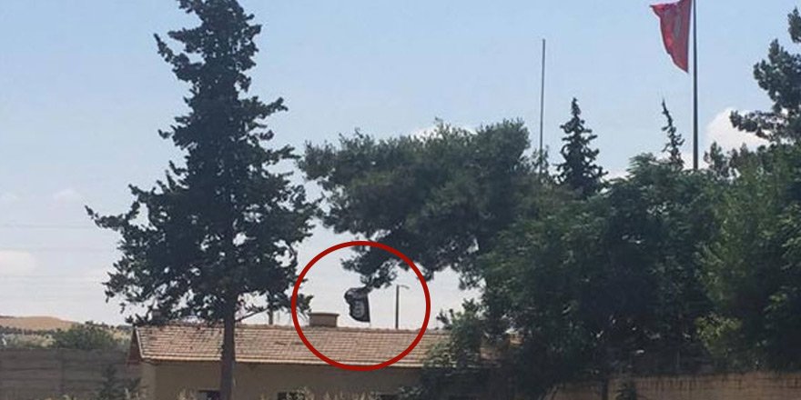 Karkamış’taki IŞİD bayrağı indirildi
