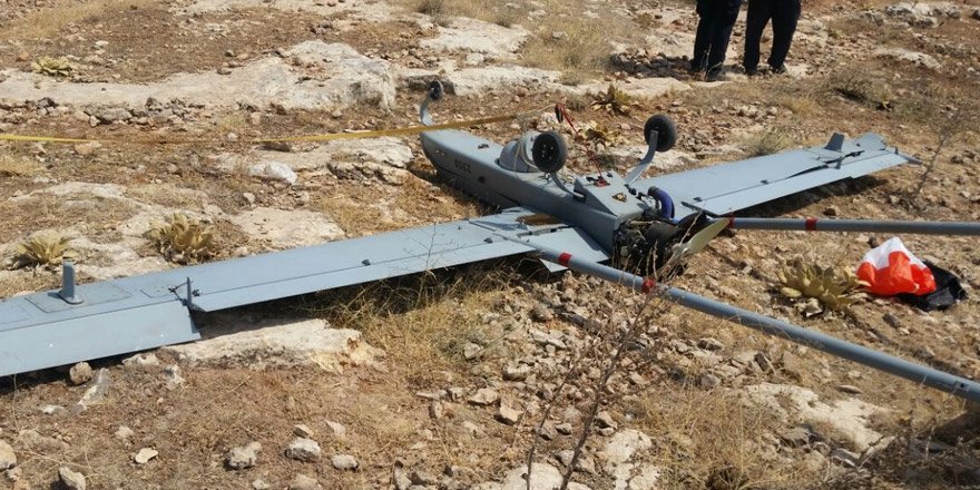 Gaziantep’te insansız hava aracı düştü