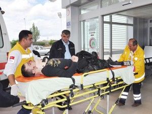 Seydişehir'de trafik kazası: 1 yaralı