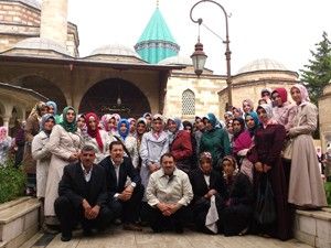 Erzurumlu öğrencilerin Mevlana sevgisi