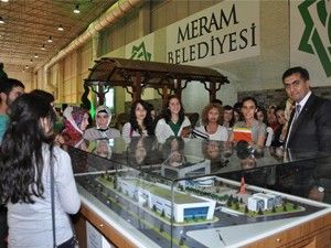Fuardaki Meram standı ilgi odağı oldu